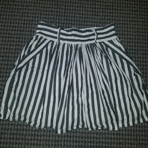 Striped skirt